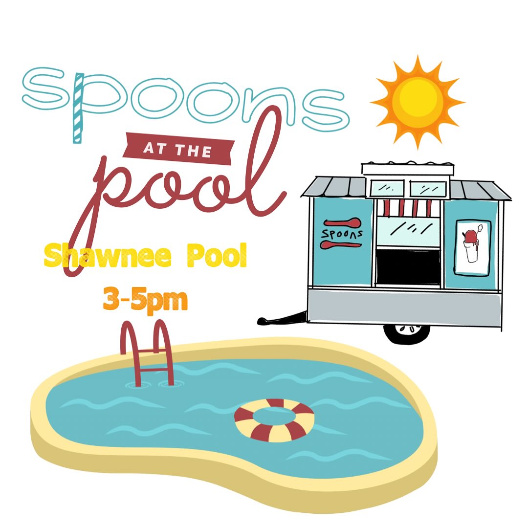 We will be at Shawnee Pool today from 3-5pm! With the heat index around 90 degrees, come cool down with a shaved iceβοΈπΆοΈπ¦π§